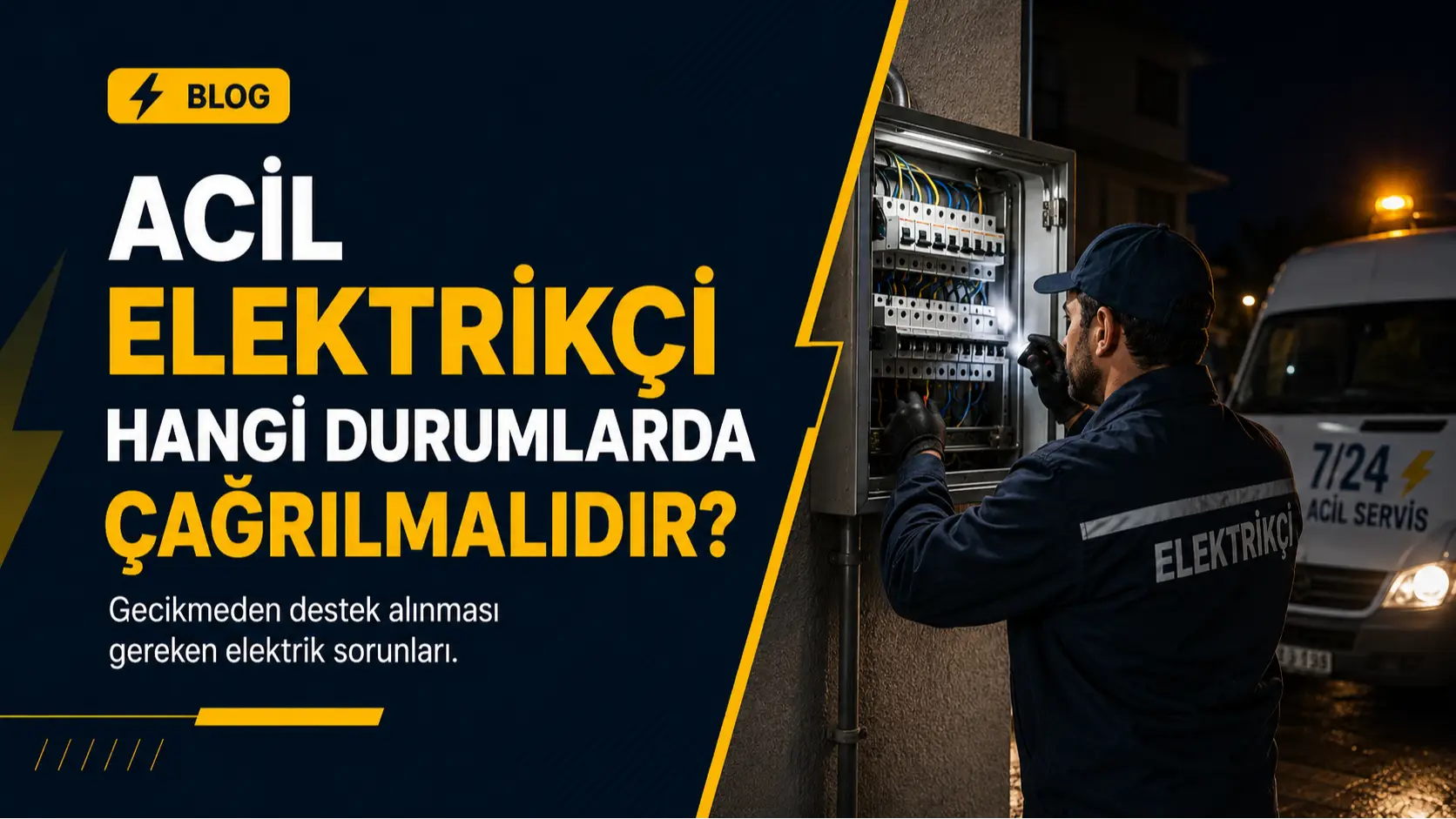 Acil Elektrikçi Hangi Durumlarda Çağrılmalıdır?