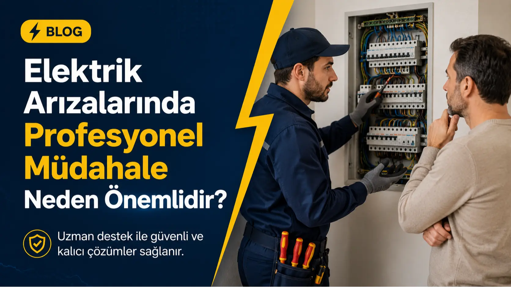 Elektrik Arızalarında Profesyonel Müdahale Neden Önemlidir?