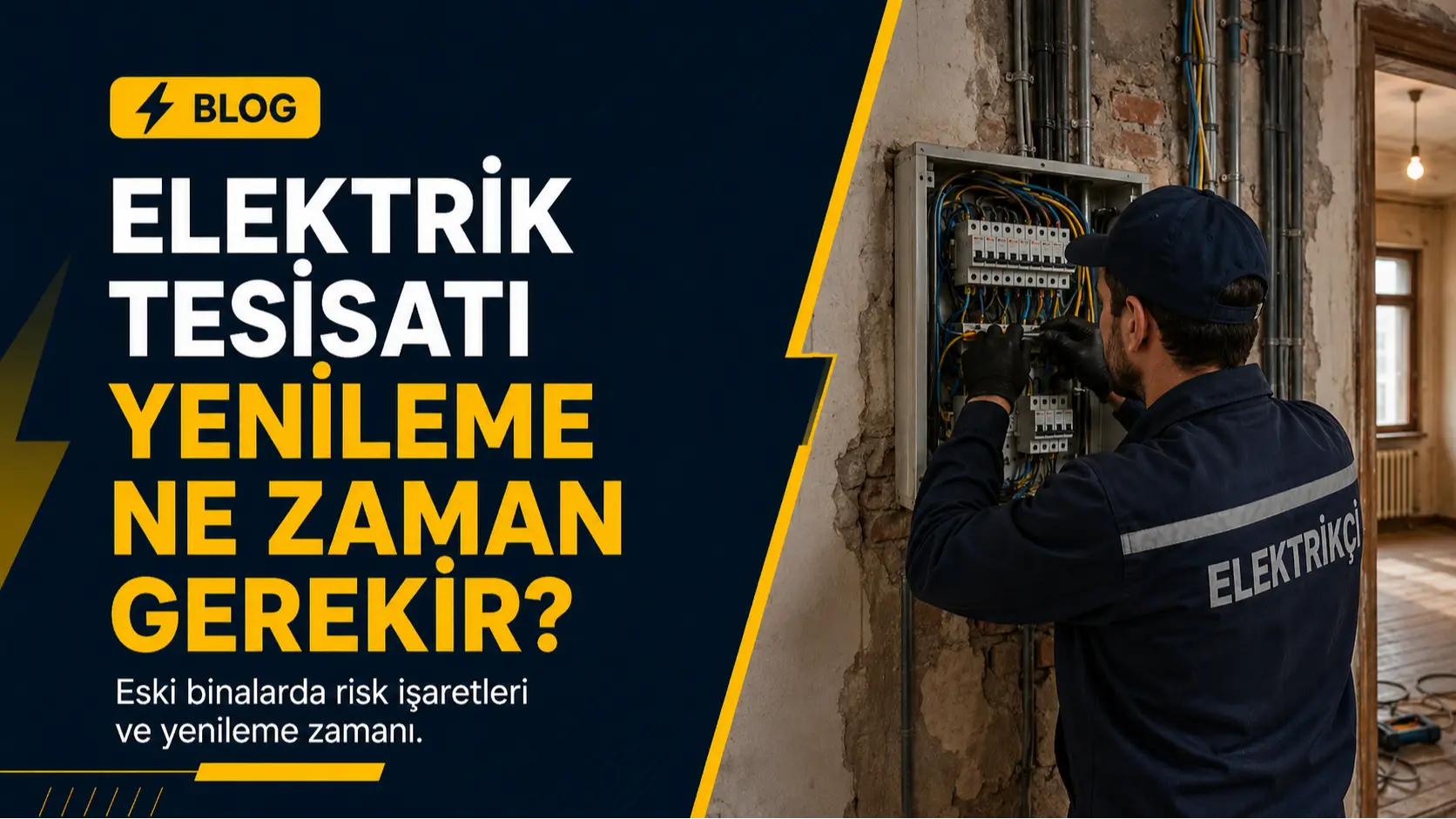 Elektrik Tesisatı Yenileme Ne Zaman Gerekir?