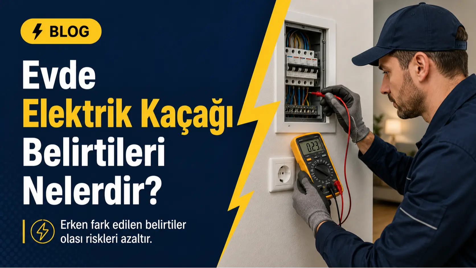 Evde Elektrik Kaçağı Belirtileri Nelerdir?