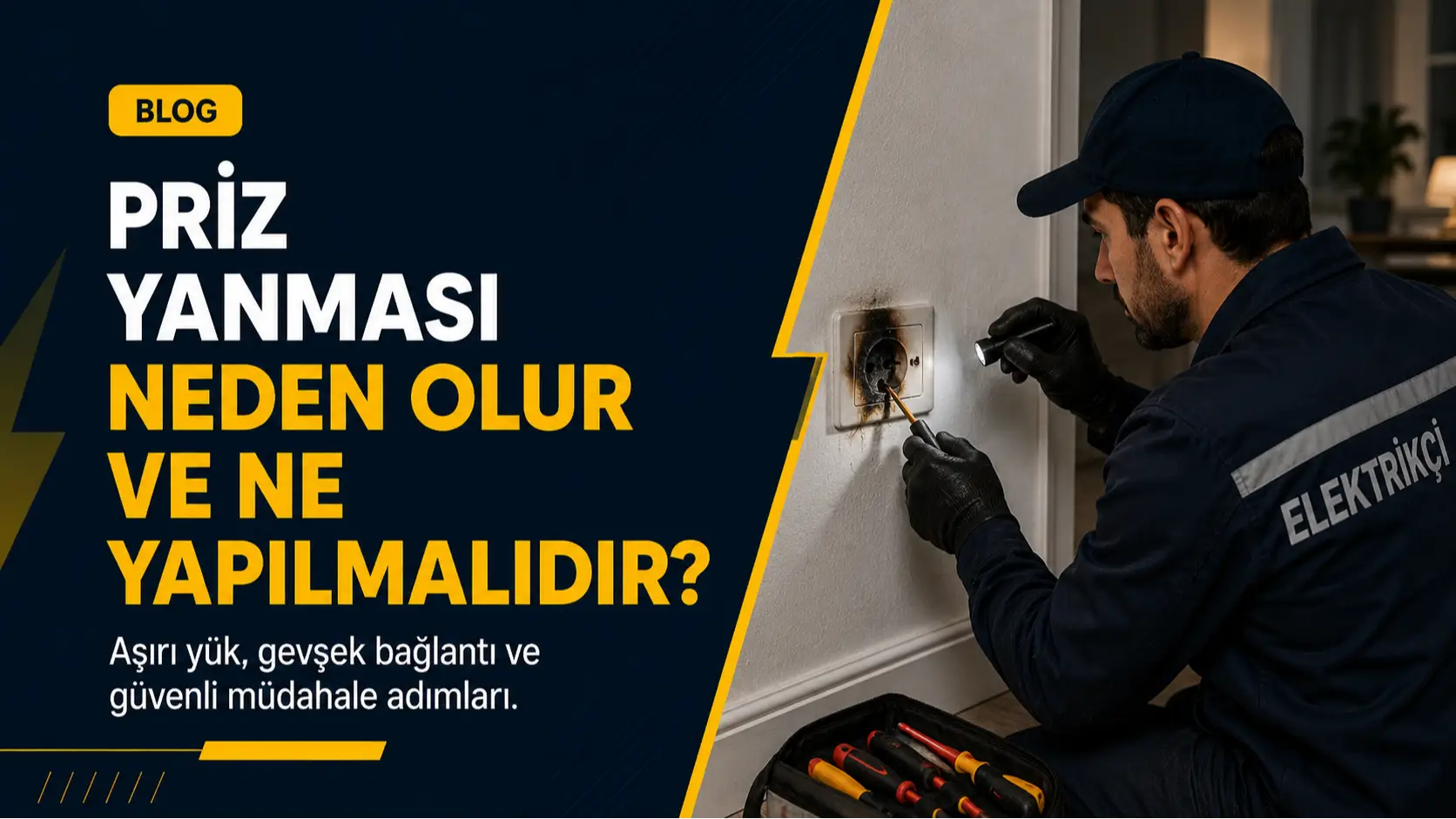 Priz Yanması Neden Olur ve Ne Yapılmalıdır?
